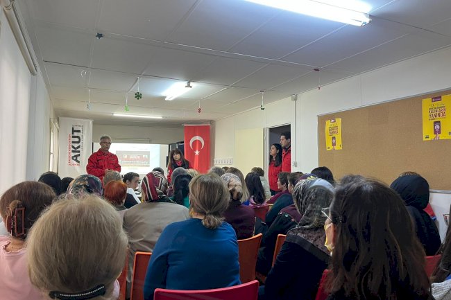 Sosyal Yaşam Evleri’nde Afet Eğitimi Düzenlendi