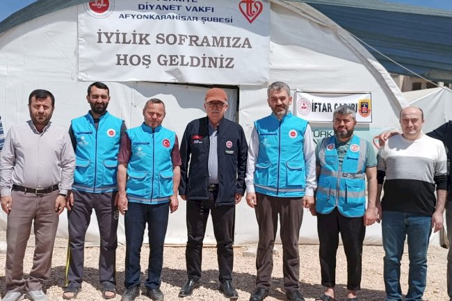 Çanakkale Müftüsü Kabukçu Deprem Bölgesinde