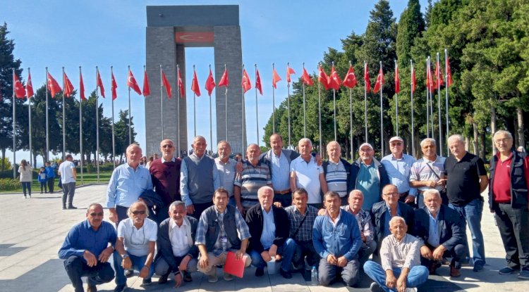 ÇANAKKALE’DE BULUŞTULAR, HASRET GİDERDİLER