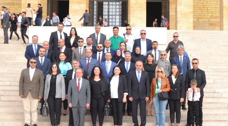 Mali Müşavirler Ata'nın huzurunda