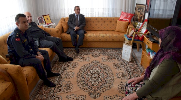 Kaymakam Gürdal’dan anlamlı ziyaret