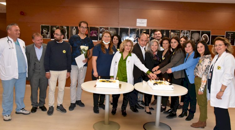 Hastanede pastalı kutlama (10.11.2022)