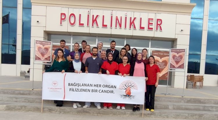 Hastanede organ bağışı standı (10.11.2022)