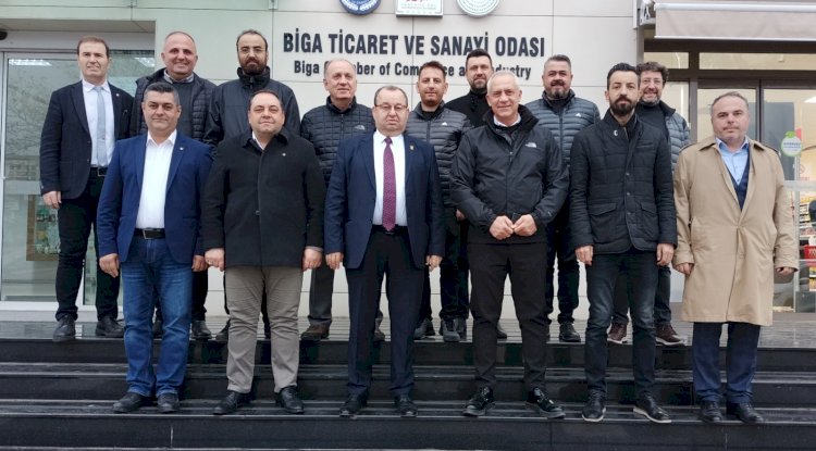 Biga TSO Meslek Komite Başkanları toplandı (01.12.2022)