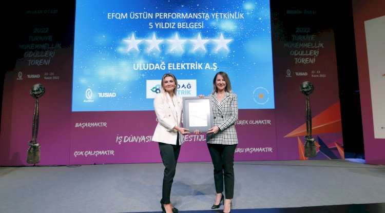 Uludağ Elektrik, yılı ödüllerle kapatıyor