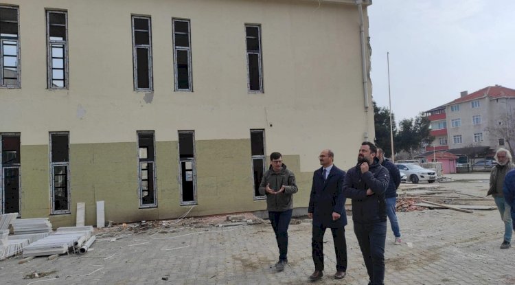 Okul Binası Güçlendiriliyor