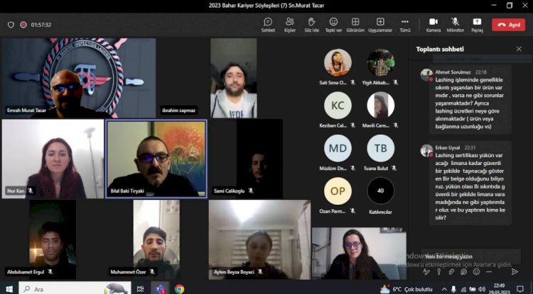 Gelibolu MYO’da Liman İşletmeciliği Kariyer Söyleşisi Yapıldı