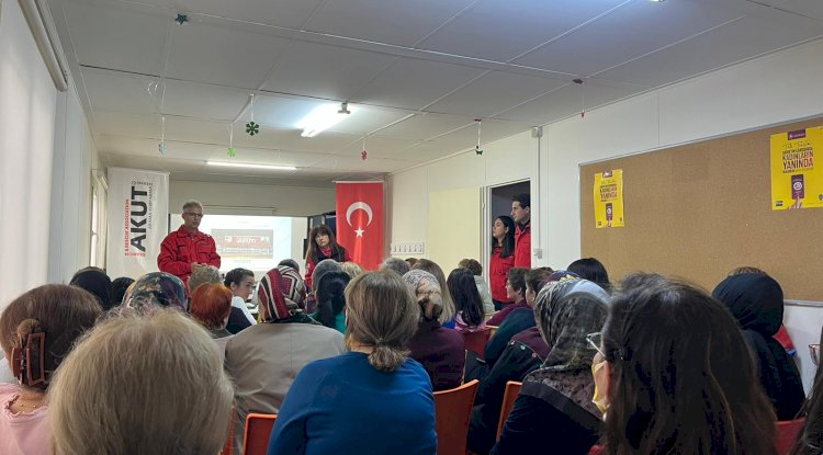 Sosyal Yaşam Evleri’nde Afet Eğitimi Düzenlendi