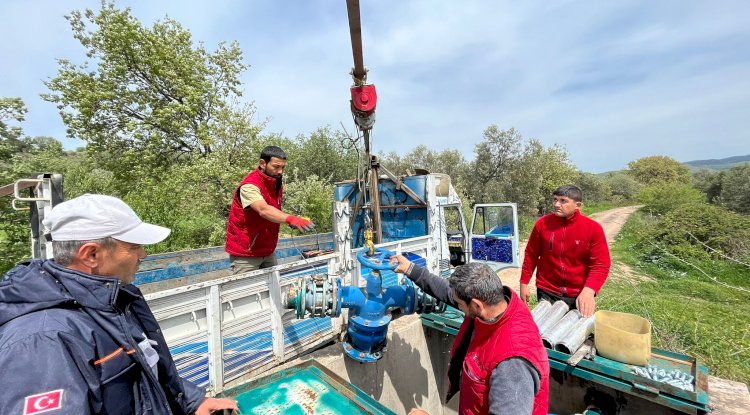 Ayvacık Barajı’nda Çalışmalar Sürüyor