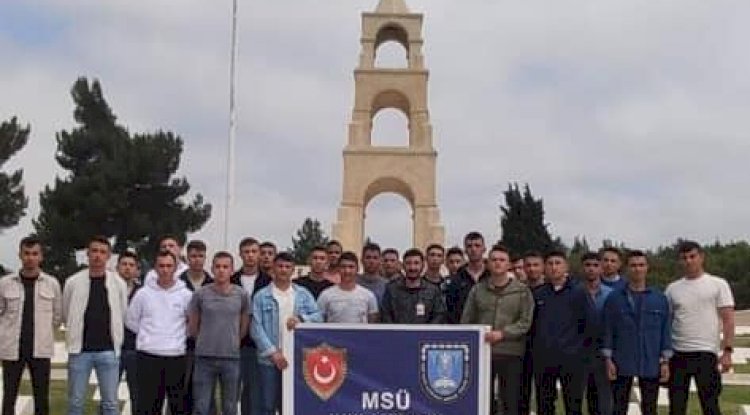 MSÜ Öğrencileri Tarihi Alan’da Eğitim Gezisine Katıldı