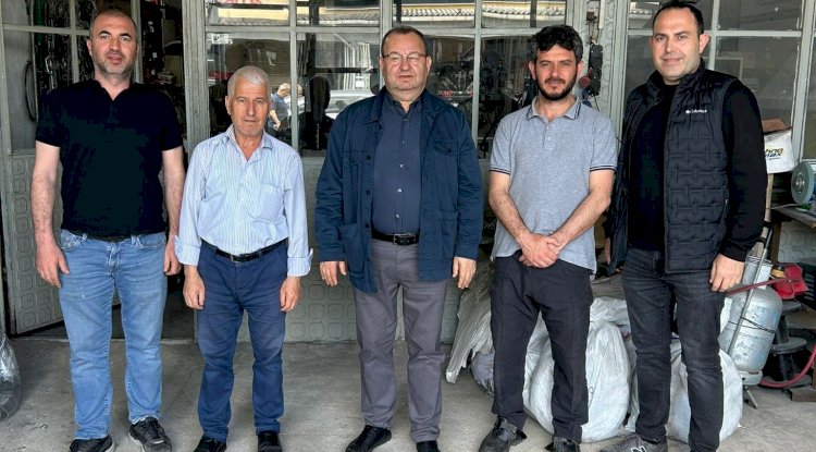 Biga TSO heyeti Ziyaretler gerçekleştirdi