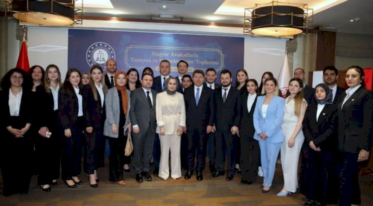 Çanakkale Barosu Stajyer Avukat Tanışma Toplantısında Yerini Aldı