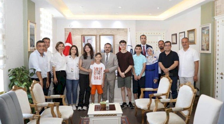 Aktaş LGS birincilerini ağırladı