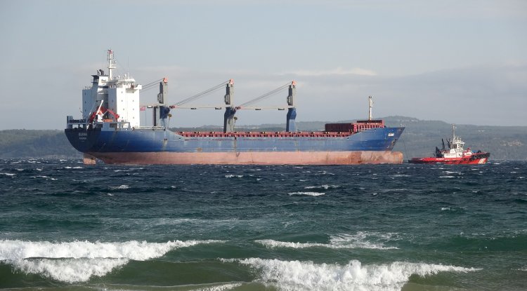 Guana isimli gemide makine arızası yaşandı