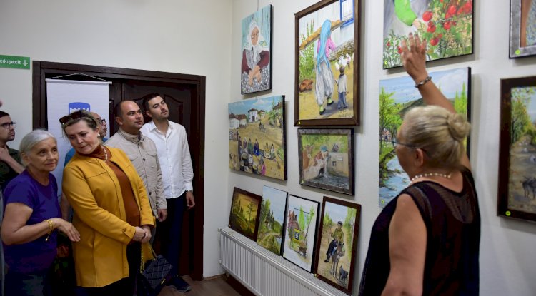 “Terapi” Resim Sergisi ziyaretçilerini ağırlıyor
