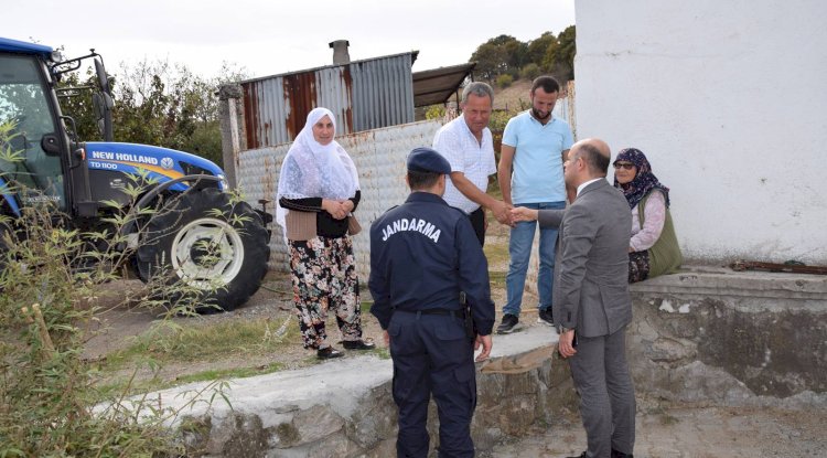Kaymakam Nebioğlu’ndan anlamlı ziyaret