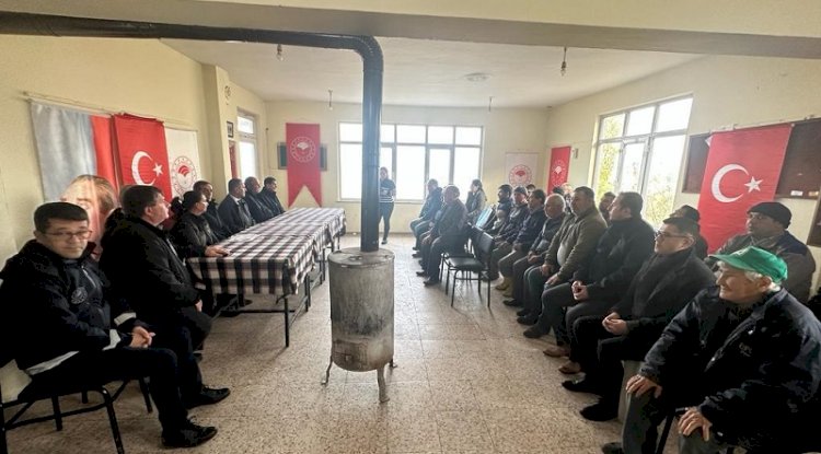 Üreticilere tohumluk buğday ve arpa dağıtıldı