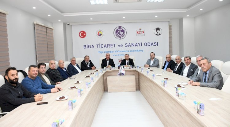 Biga TSO’da tarihi toplantı