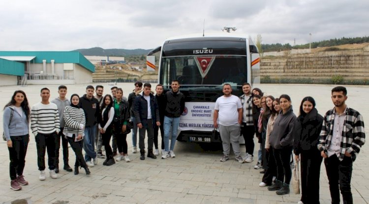 Ezine MYO’dan öğrencilere fuar gezisi