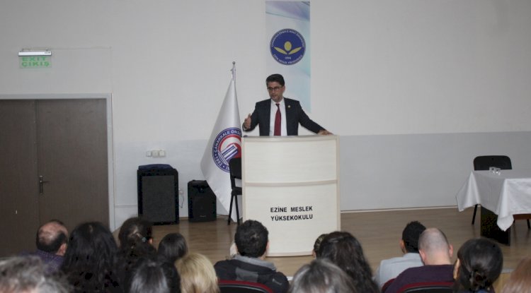 Ezine MYO’da bilimsel çalışmalar görüşüldü