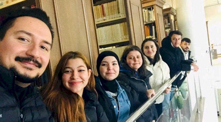 Öğrencilere park ve kütüphane gezisi