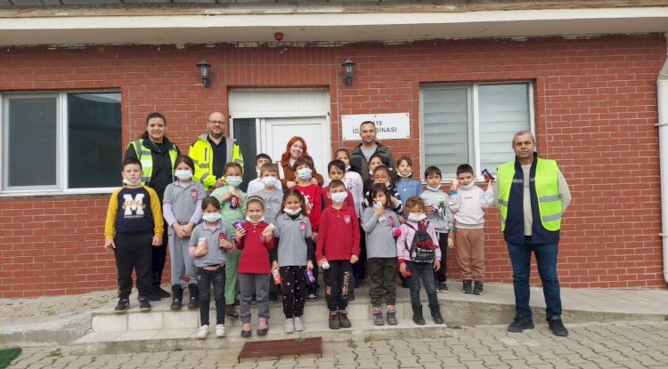 Öğrenciler Atıksu Arıtma Tesisi’ni gezdi