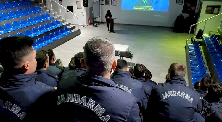 Jandarmada su ve gıda eğitimi verildi