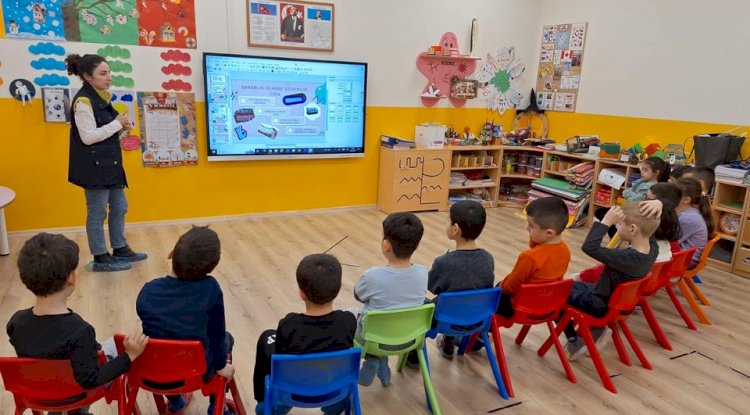 Öğrencilere su ve gıda eğitimi