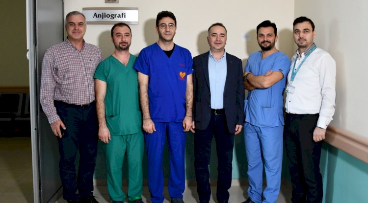 ÇOMÜ Hastanesi’nde 6 atrial fibrilasyonu olan hasta başarı ile tedavi edildi