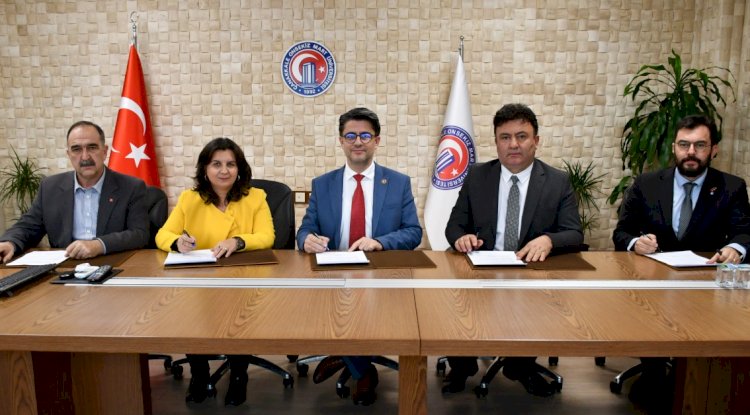 ÇOMÜ’de Tarım iş birliği anlaşması Yapıldı