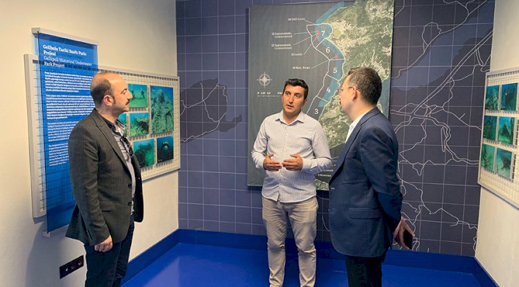 Şimşek, Troya Müzesi’ni ziyaret etti, Tarihi Alan Başkanlığı projelerini inceledi