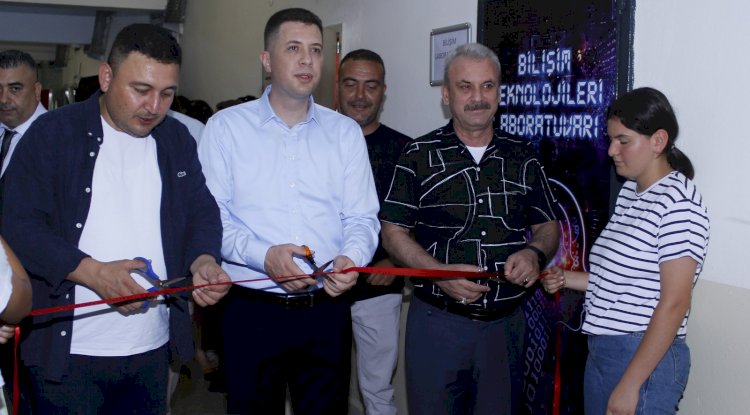 Bilişim Teknolojileri Laboratuvarı hizmete açıldı