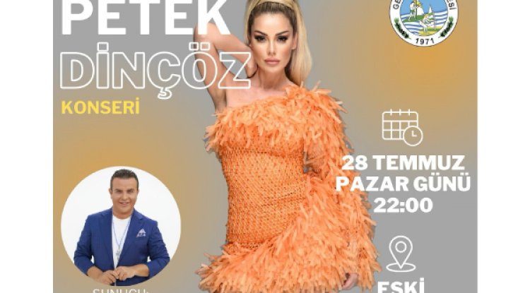 Petek Dinçöz Geyikli’ye geliyor