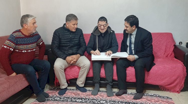 Ezine İlçe Müftülüğünden Dünya Engelliler Günü ziyareti