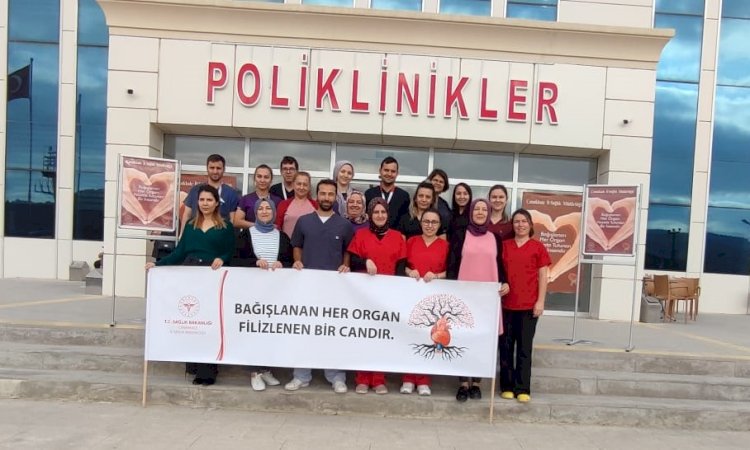 Hastanede organ bağışı standı (10.11.2022)