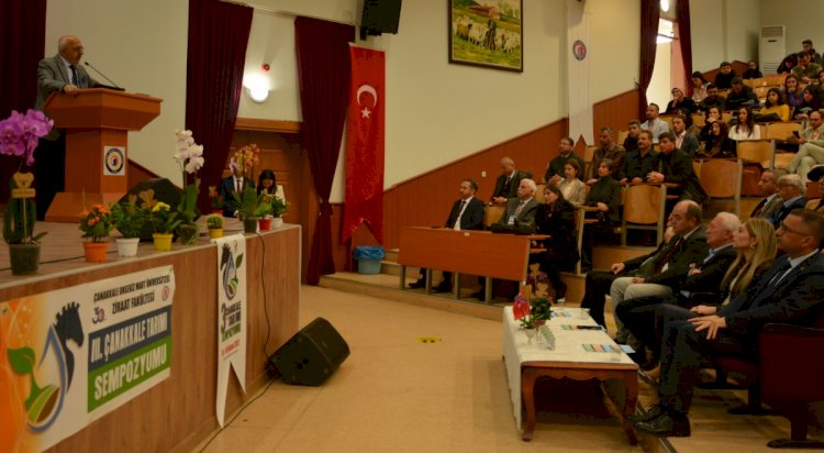 ÇOMÜ’de Tarımı Sempozyumu 