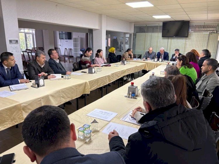 Eğitim çalışmaları görüşüldü