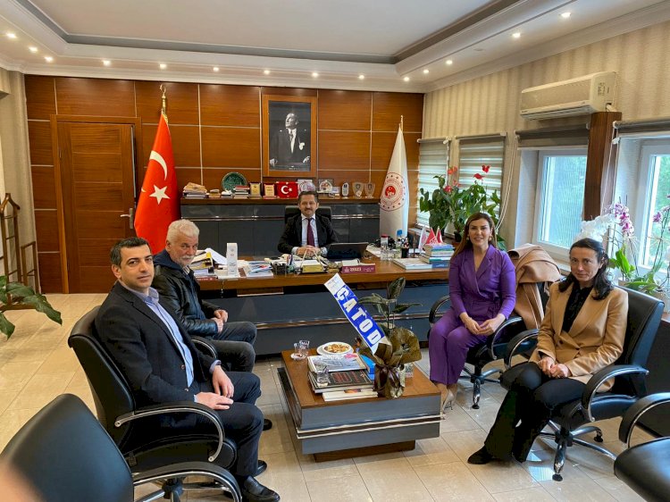 ÇATOD YÖNETİM KURULU’NDAN ÇELEN’E ZİYARET