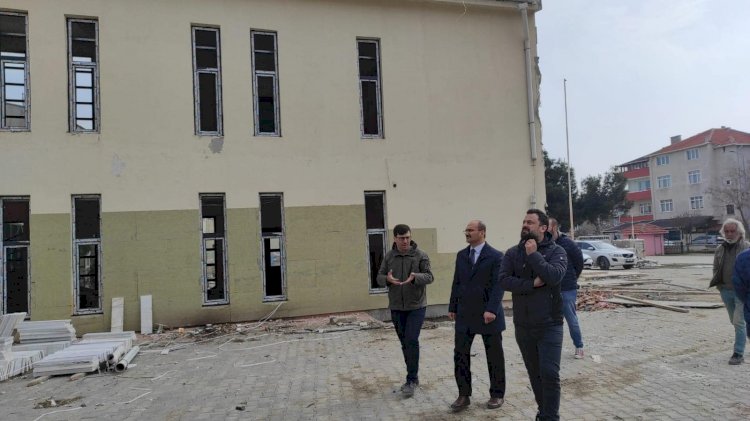 Okul Binası Güçlendiriliyor