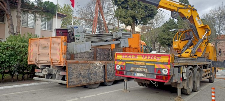 Biga Myo’ya Makine Desteği  Sağlandı 