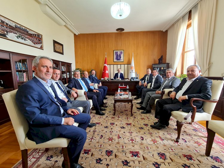 Oda Başkanları Gazi Meclis’te Ağırlandı