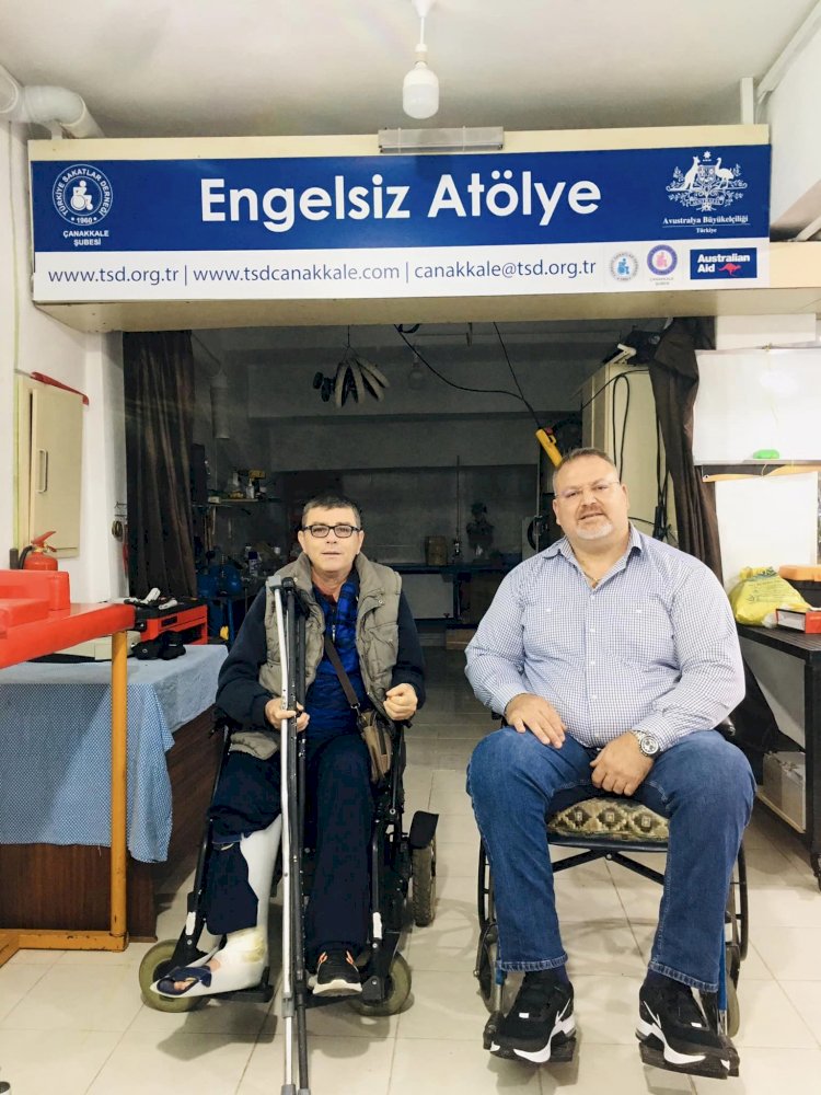 Engelsiz Atölye Yardım Eli Uzatıyor