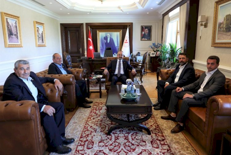 Çanakkale Ziraat Odaları Başkanları Ankara’daydı