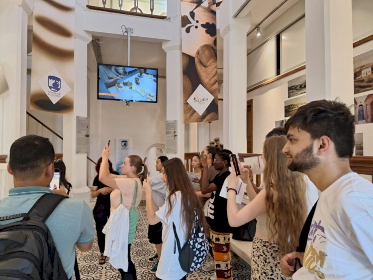 TÖMER Öğrencileri Seramik müzesini inceledi