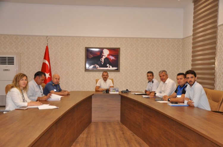 Biga’da metruk binalar üzerine görüşüldü 