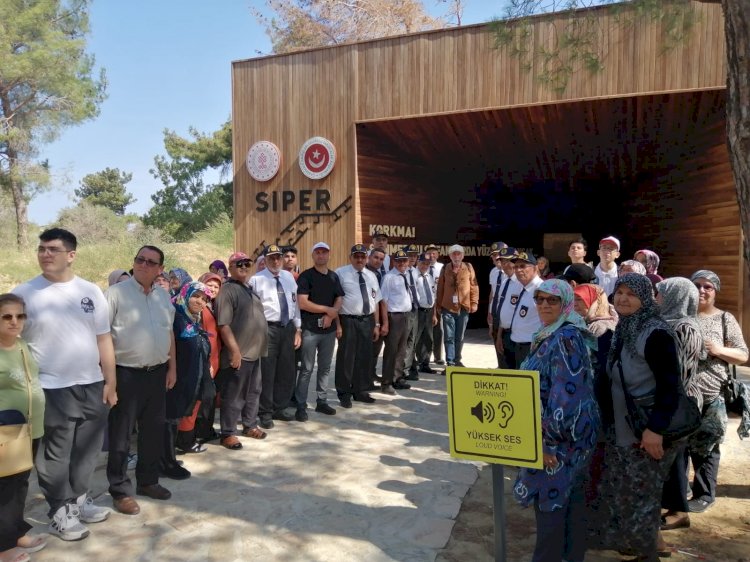 Gaziler ve Ailelerine Çanakkale gezisi düzenlendi