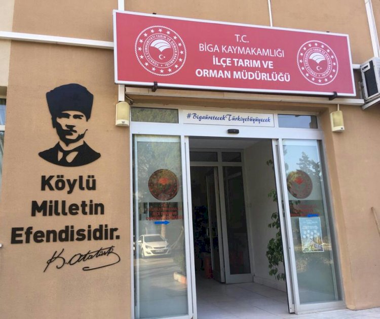 Biga’da üreticilere tohum desteği