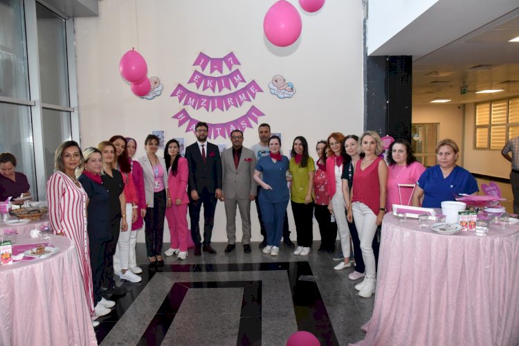 Devlet Hastanesi’nde anne sütünün önemine dikkat çekildi