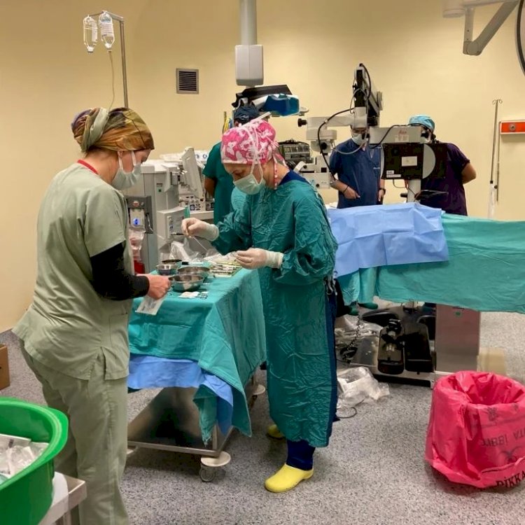 Devlet Hastanesi’nde katarakt ameliyatı