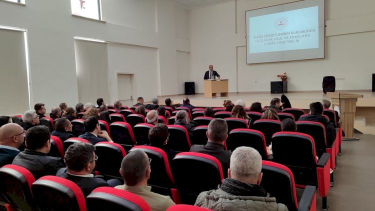 Daire amirleri toplantıda buluştu